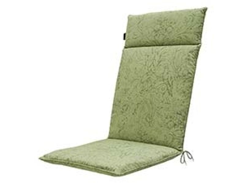 Tuinkussen hoge rug universal Nori green (waterafstotend)