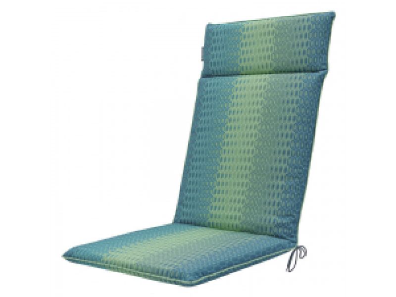 Tuinkussen hoge rug universal Suzy blue