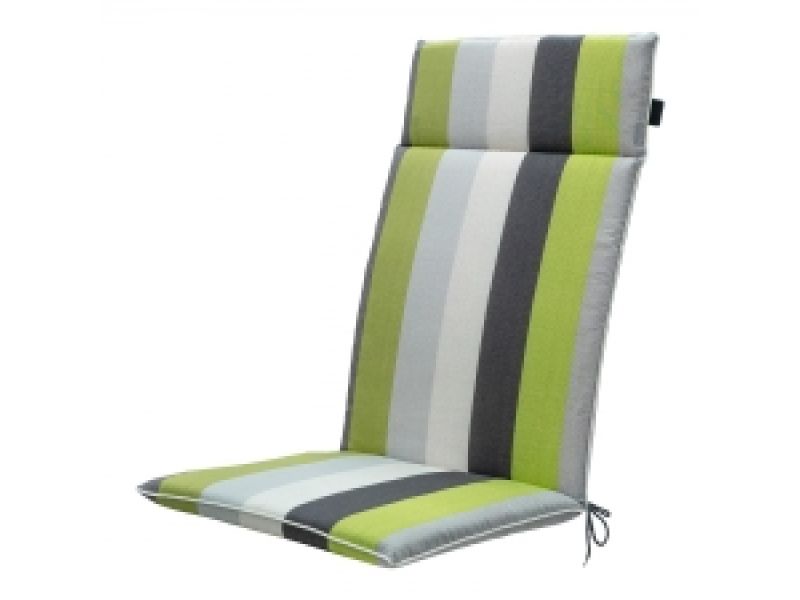 Tuinkussen hoge rug universal Victoria green