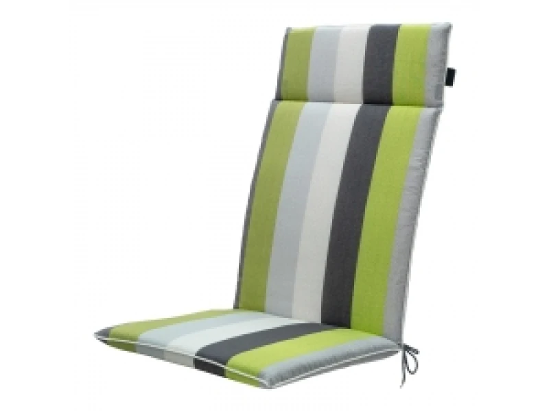 Tuinkussen hoge rug universal Victoria green