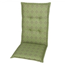 tuinkussen hoge rug wellin green