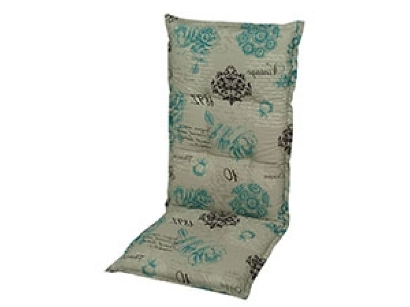 Tuinkussen hoge rug Westerlo blue