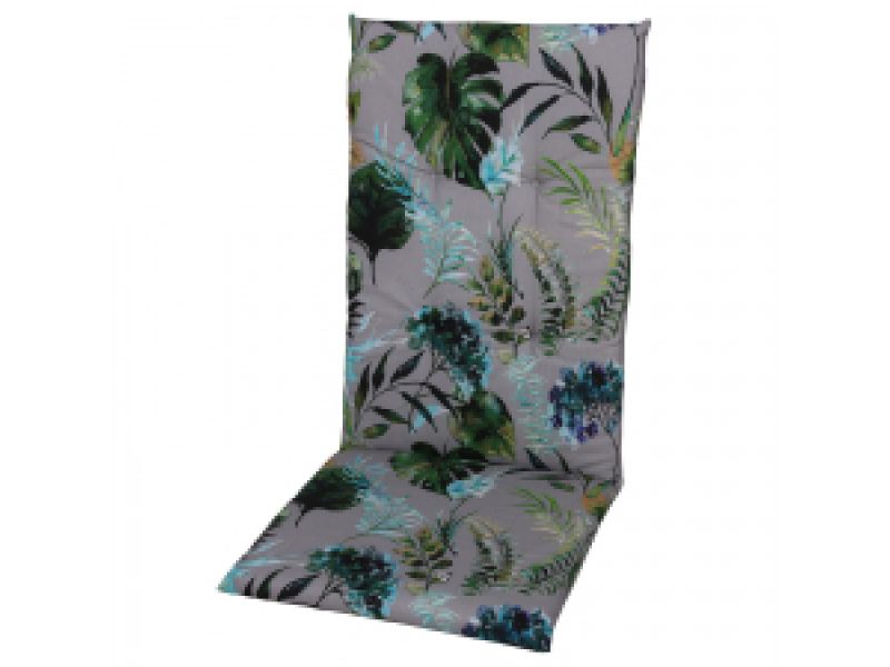 Tuinkussen hoge rug Wingene grey