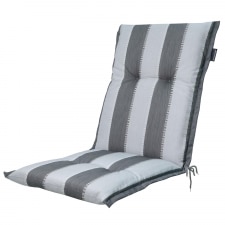 tuinkussen lage rug banda grey