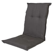 tuinkussen lage rug basic black