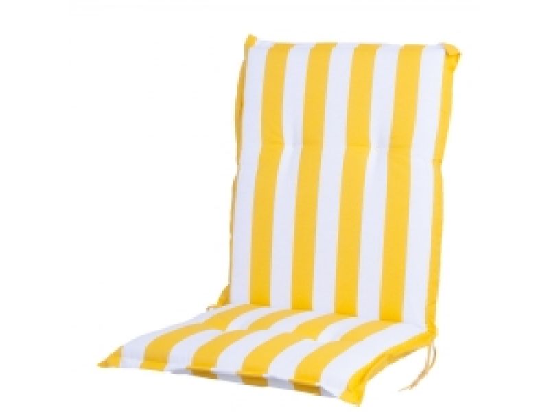 Tuinkussen lage rug Carlos yellow