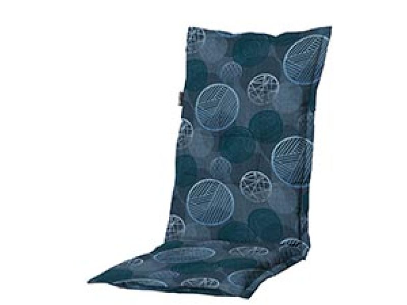 Tuinkussen lage rug Circle blue