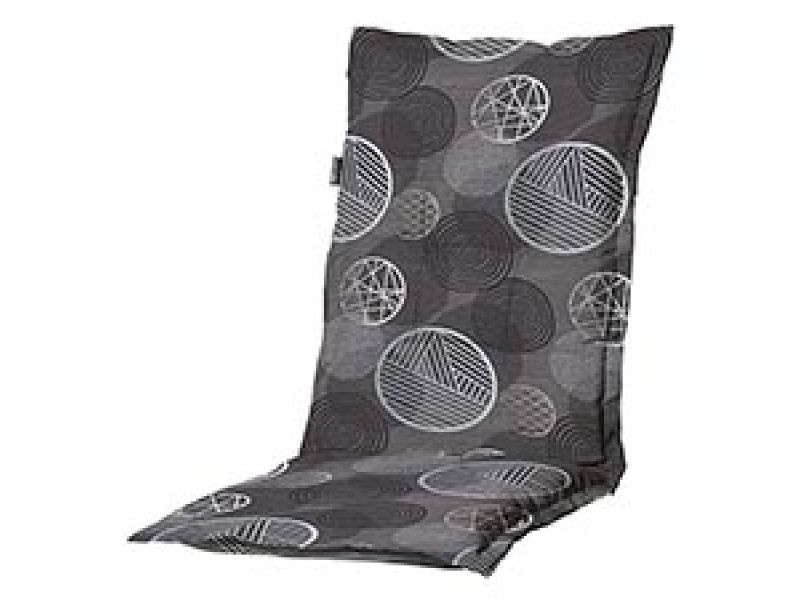 Tuinkussen lage rug Circle grey