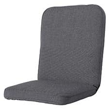 tuinkussen lage rug excellent manchester grey (waterafstotend)