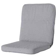 tuinkussen lage rug excellent manchester light grey (waterafstotend)