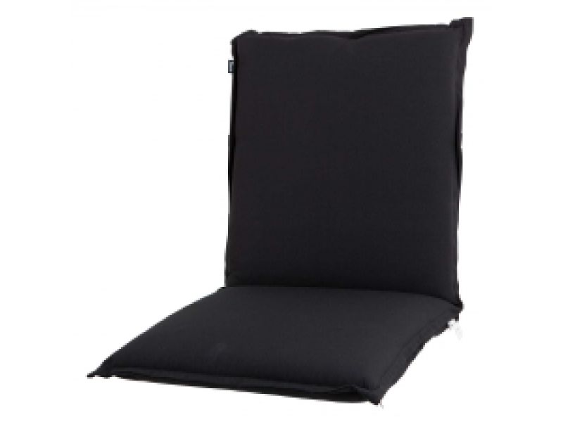 Tuinkussen lage rug Havana dark grey (Afritsbaar)