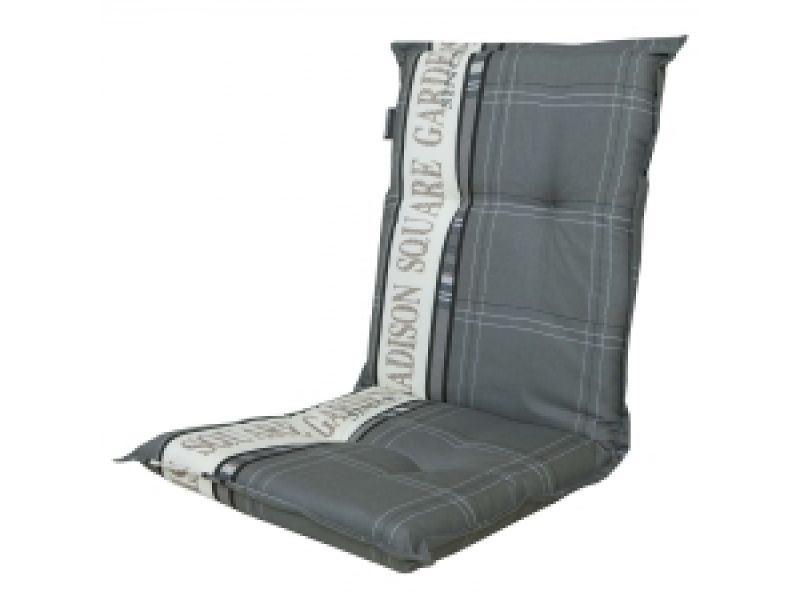 Tuinkussen lage rug Madison garden grey