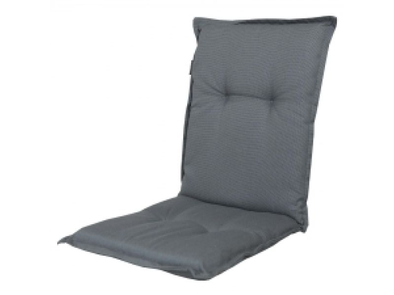 Tuinkussen lage rug Rib grey