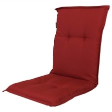 tuinkussen lage rug rib red