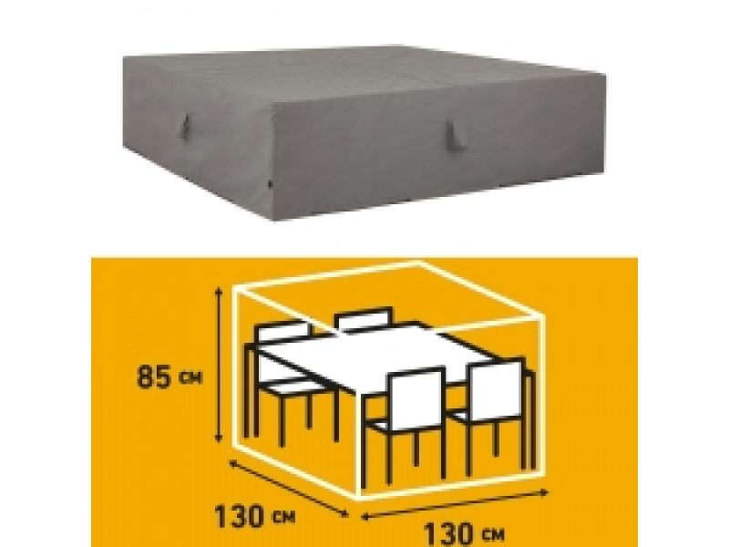 Tuinsethoes 130x130xH85cm