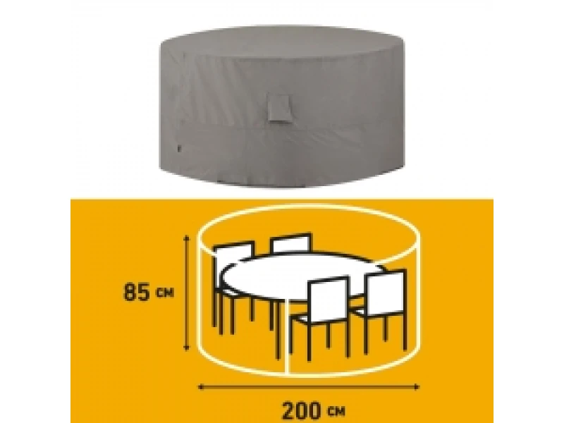 Tuinsethoes rond 200xH85cm