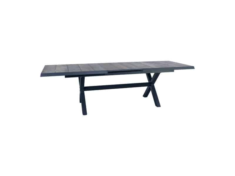 Uitschuifbare dining tafel Newport Midnight Grey Oosterik Home - Oosterik home
