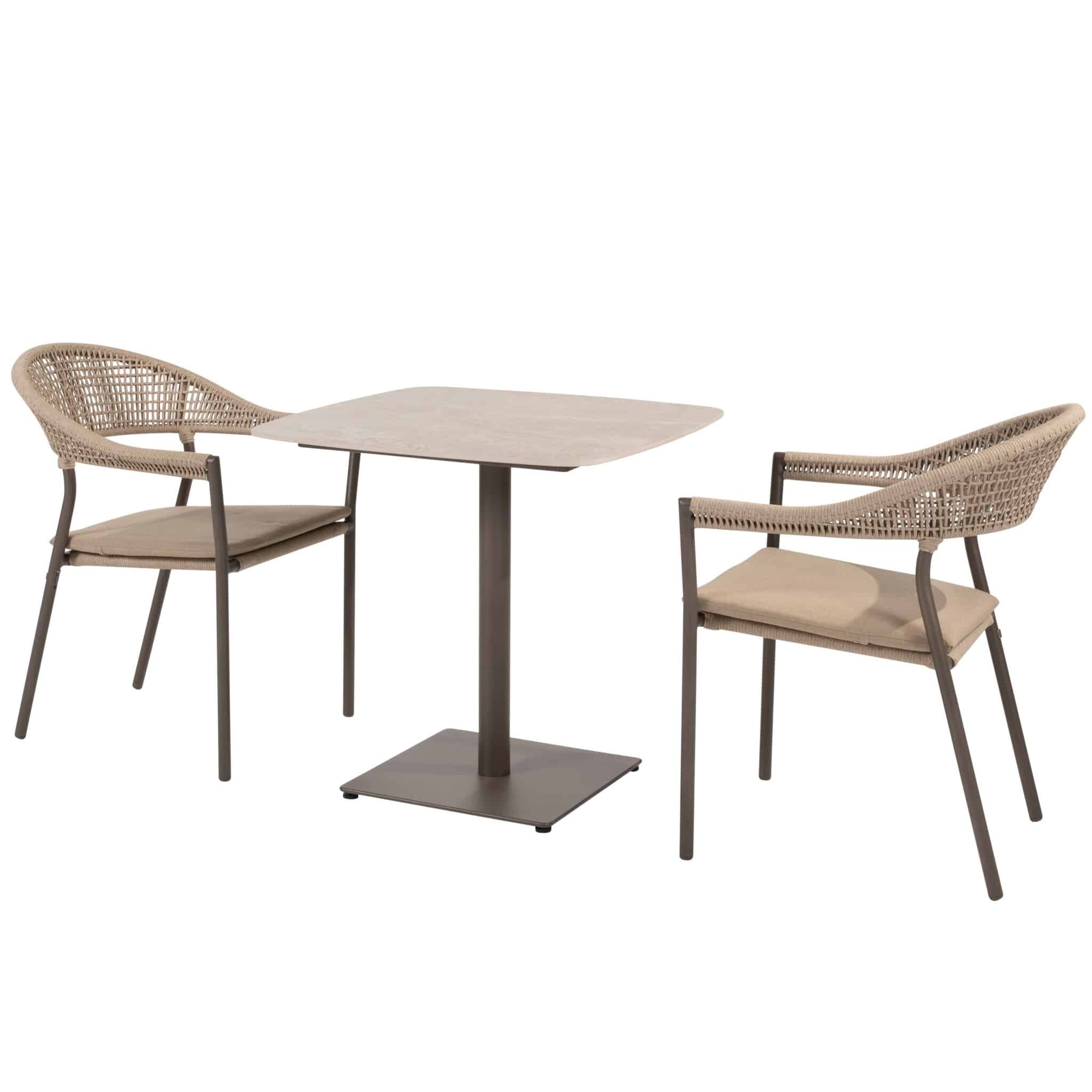 vermont sienna bistro dining tuinset 3 delig keramiek terre taste 4so
