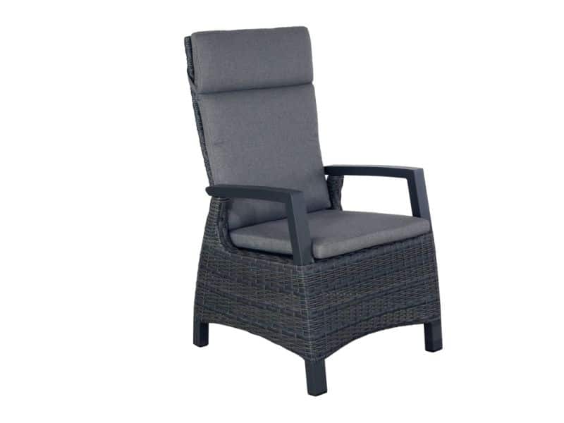 Verstelbare stoel East Haven Midnight Grey Oosterik Home - Oosterik home