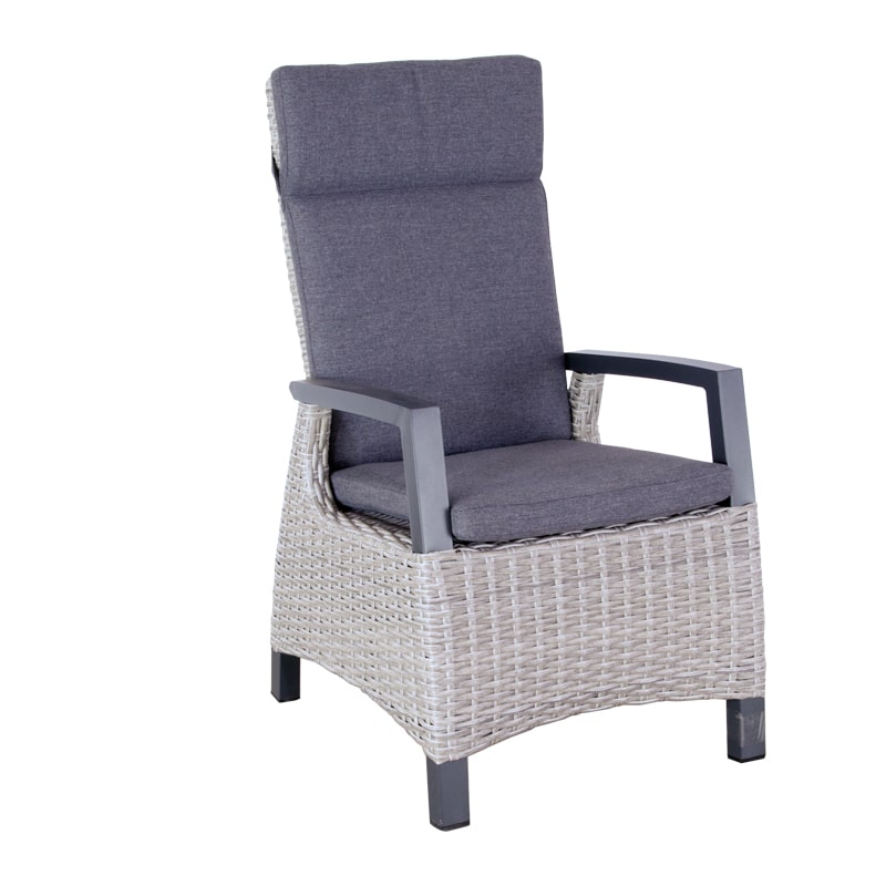 verstelbare stoel east haven salty grey oosterik home oosterik home