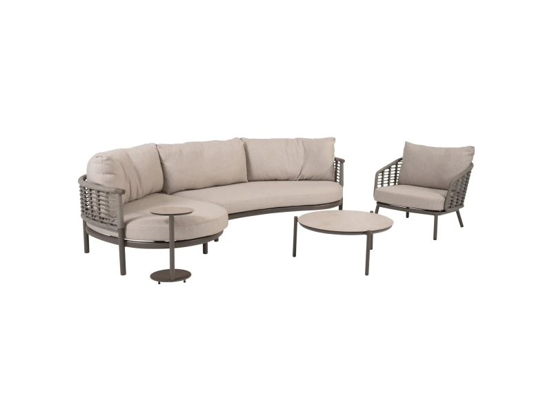 Vic Puglia chaise longue loungeset 5 delig terre Taste 4SO