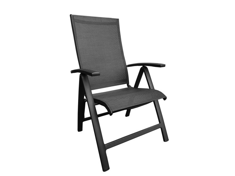 Vita Vito Inklapbare Tuinstoel Graphite