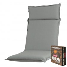 warmtekussen hoge rug havana sealgrey (afritsbaar)