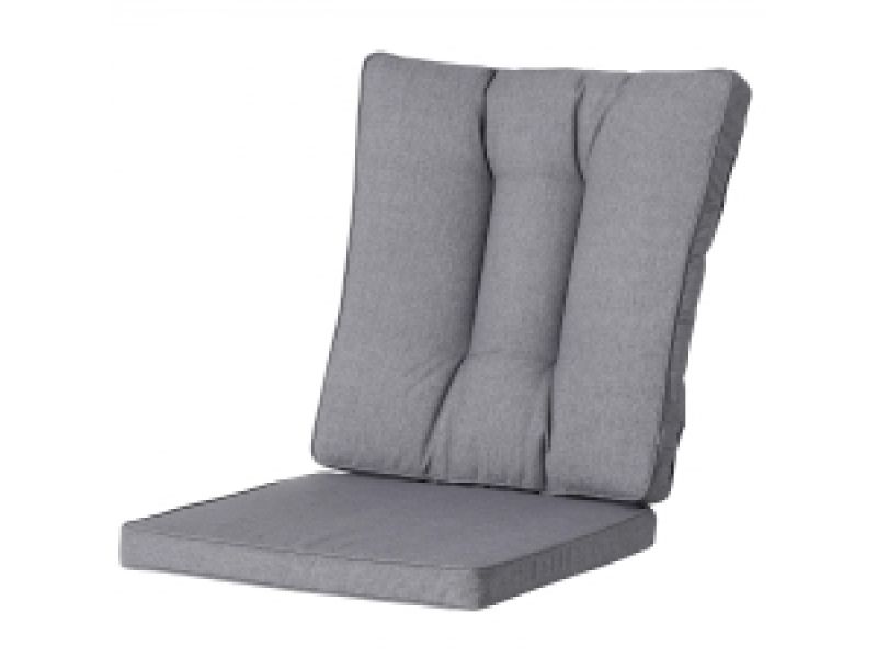 Wicker dining set Oxford grey (waterafstotend)