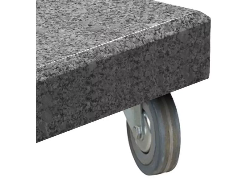 Wielen voor parasolvoet 85/125/180 kgs. (Set van 4)