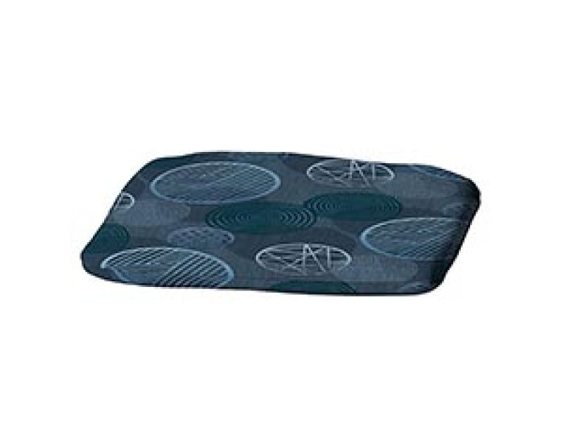 Zitkussen 46x48cm Circle blue