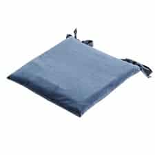 zitkussen toscane 46x46cm velvet/panama safier blue (waterafstotend)