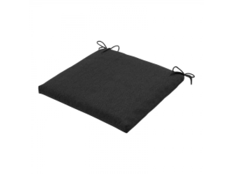Zitkussen universal 40x40cm Canvas eco black (waterafstotend)