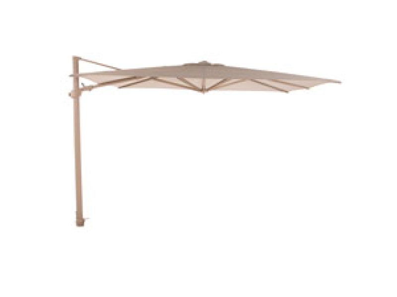 Zweefparasol Siesta premium 4 Seasons 300x300cm latte frame (sand)