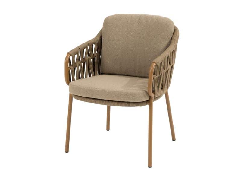 4 Seasons Biarritz dining chair amber with 2 cushions (per 2 stuks)