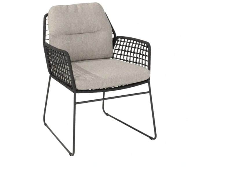 4 Seasons Outdoor Rhodos Dining Tuinstoel - Antraciet