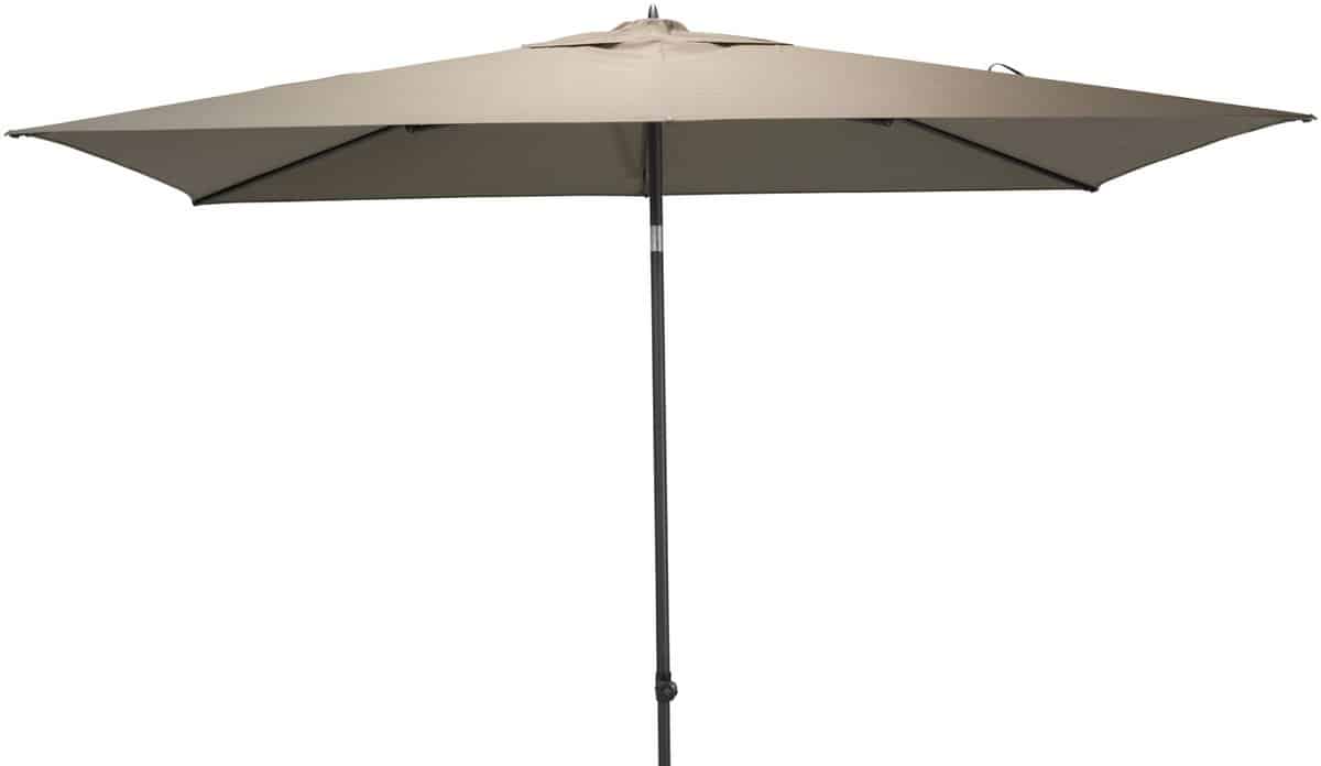 4 seasons stokparasol azzurro 200 x 300 cm taupe