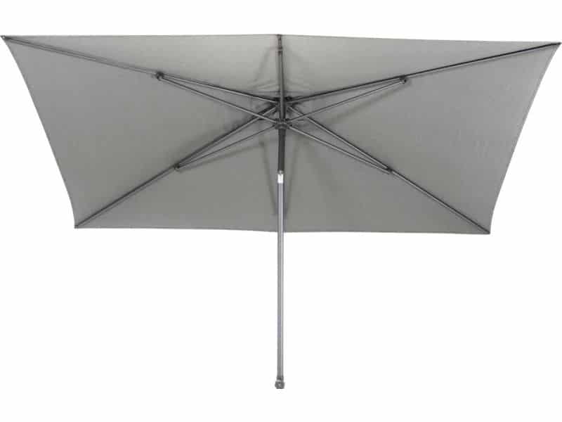 4-Seasons stokparasol Azzurro 250 x 250 cm - Mid Grey