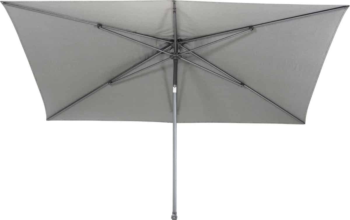 4 seasons stokparasol azzurro 250 x 250 cm mid grey