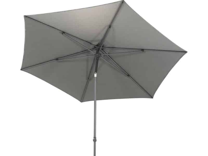 4-Seasons stokparasol Azzurro 300 cm - Mid Grey