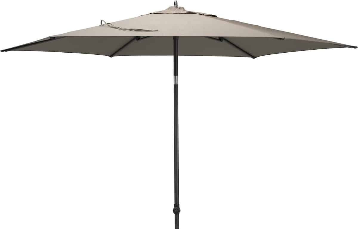 4 seasons stokparasol azzurro 300 cm taupe