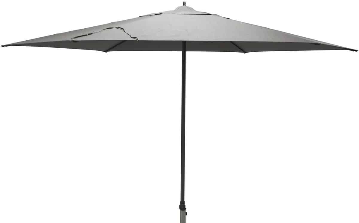 4 seasons stokparasol azzurro 350 cm charcoal op=op