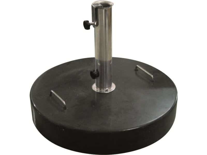 4SO Parasolvoet Graniet met handvat rond