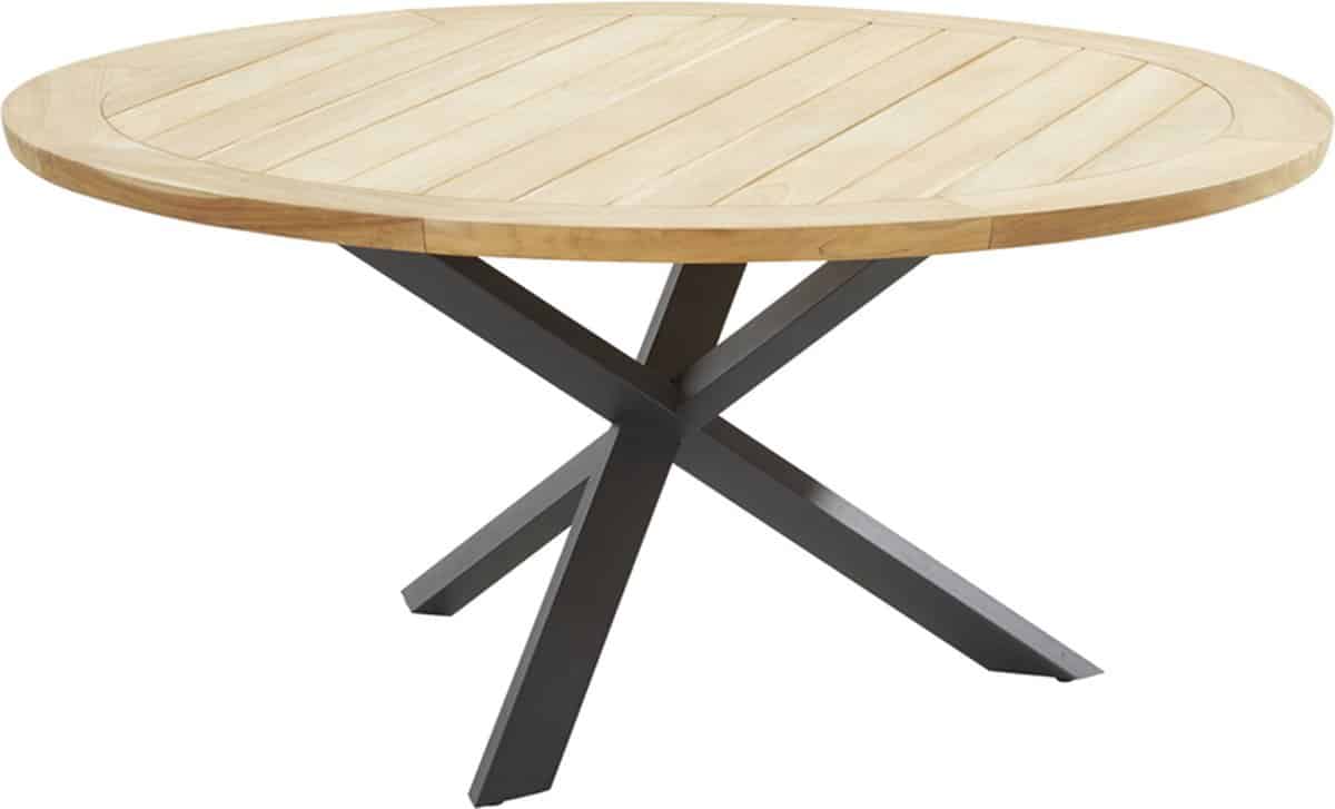 4so taste prado dining tafel teak antracite dia. 160