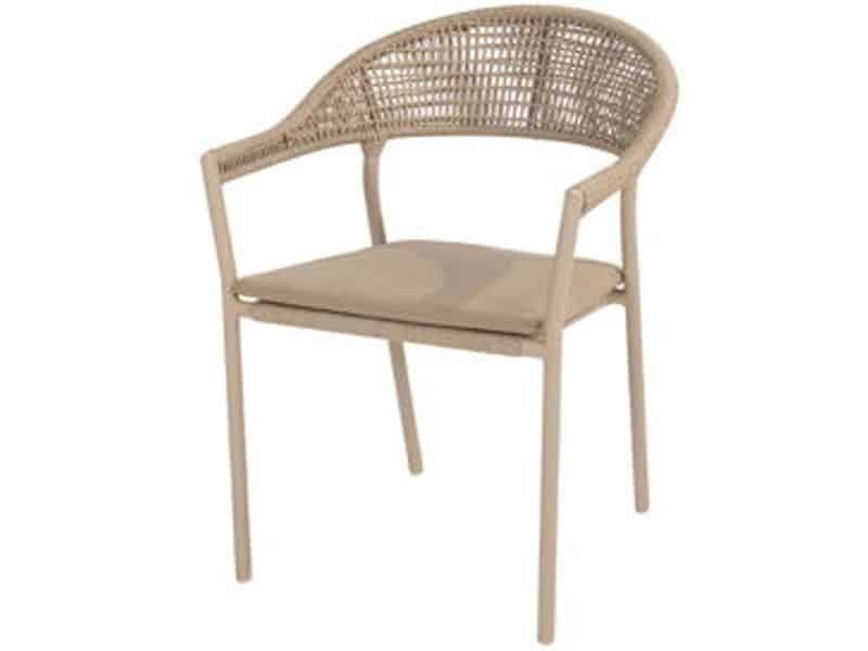 4so - Taste Sienna stapelstoel latte