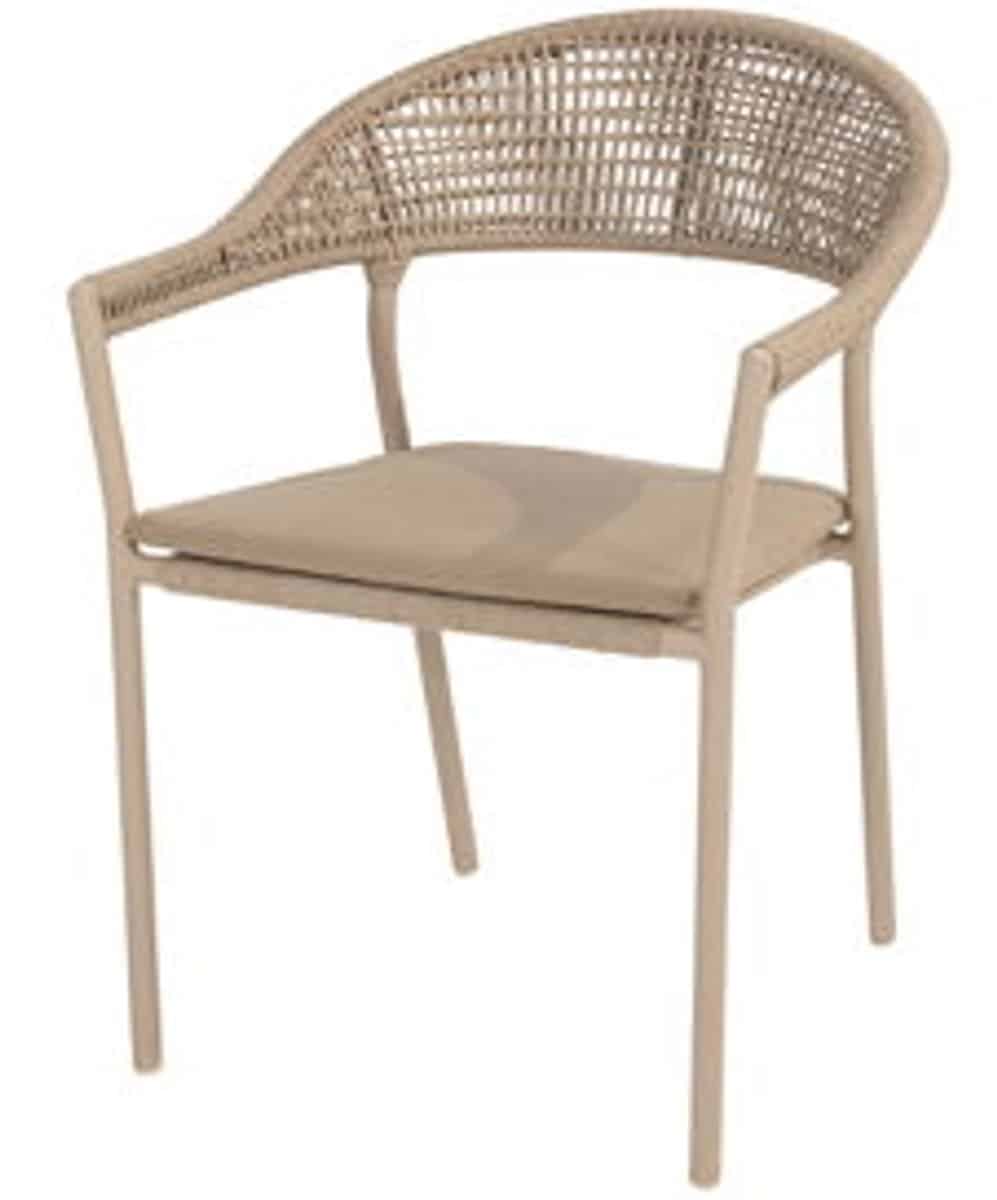 4so taste sienna stapelstoel latte