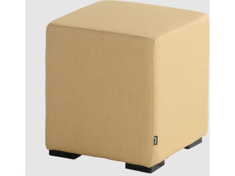 Alex Hocker 42x42x45cm Geel