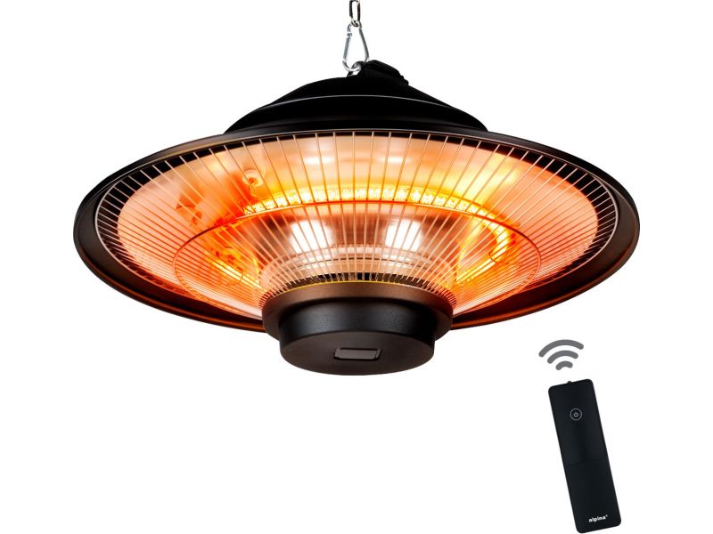 alpina Heater Terrasverwarmer met Infrarood Verwarming