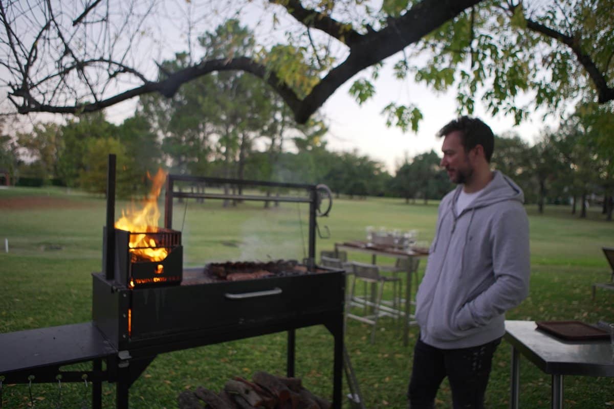 argentijnse grill santa maria grill bbq03si barbecue