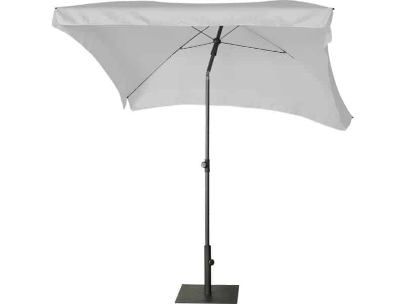 Aruba - 200x130cm - Lichtgrijs - Volant - Kantelbaar