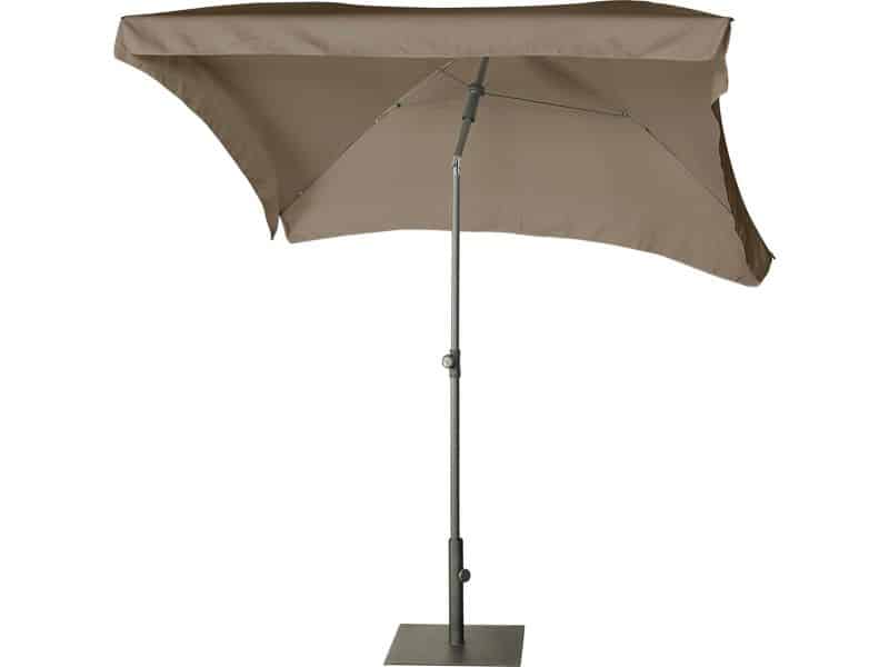 Aruba - 200x130cm - Taupe - Volant - Kantelbaar